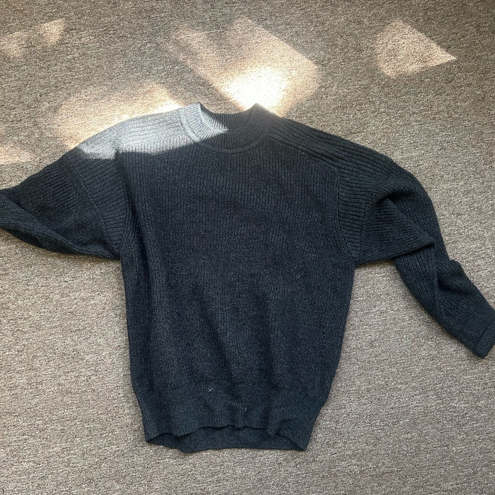 Isabel Marant Dark Gray Crew Neck Sweater